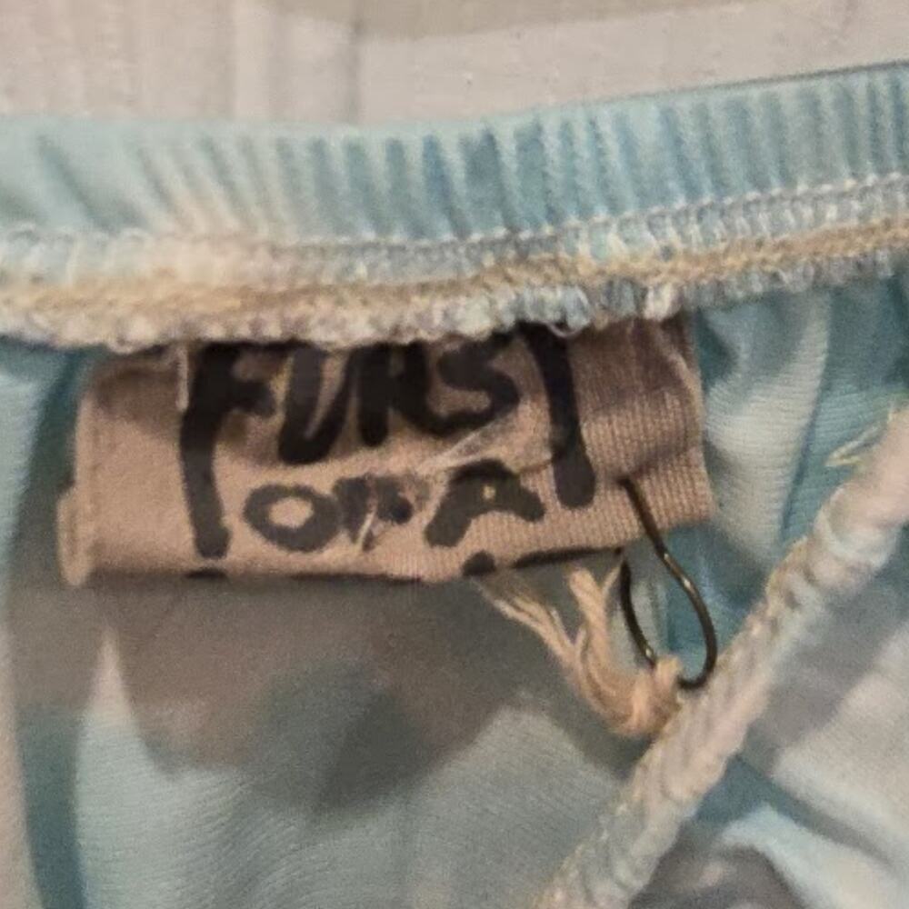 Furst of a Kind Pastel Tie Dye Lace Trim Mini Skirt NWT Size S - Picture 3 of 3